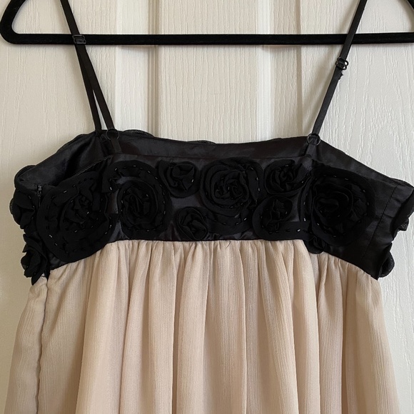 Flowy Babydoll Mini Dress - Picture 4 of 6